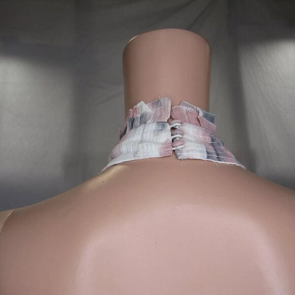 NEW MAEVE ANTHROPOLOGIE Womens The Somerset Chiffon Maxi Dress Halter - Picture 12 of 14